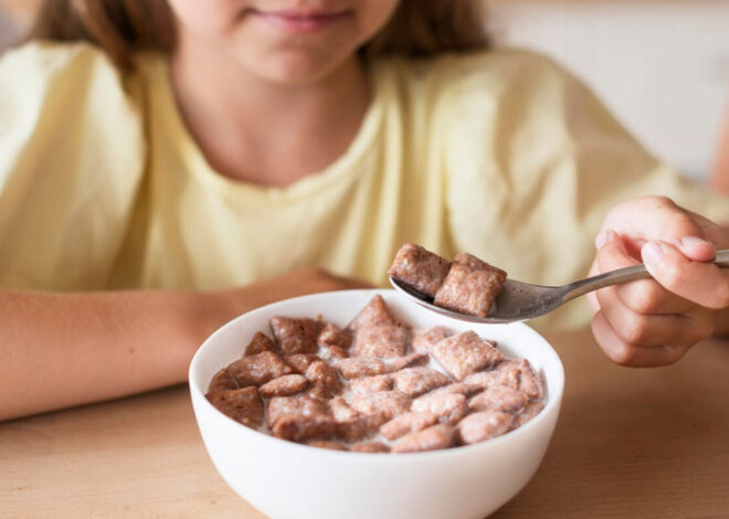 Delicious Milk and Cereal Appetizers