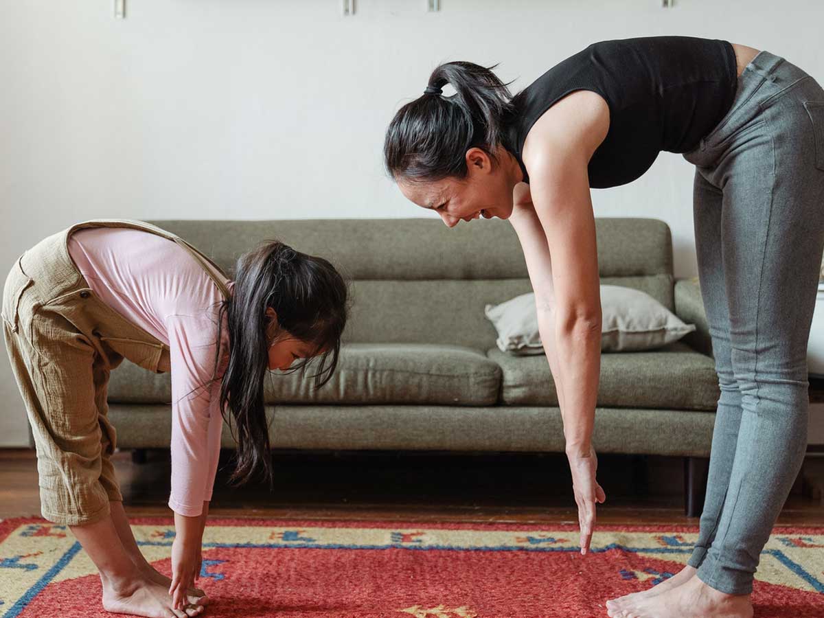 Teach Your Children Yoga At Home